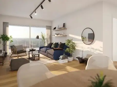 Departamento 3 ambientes con 2 baños