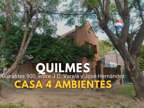 Venta Casa 4 amb quilmes APTO A CREDITO- FINANCIAC