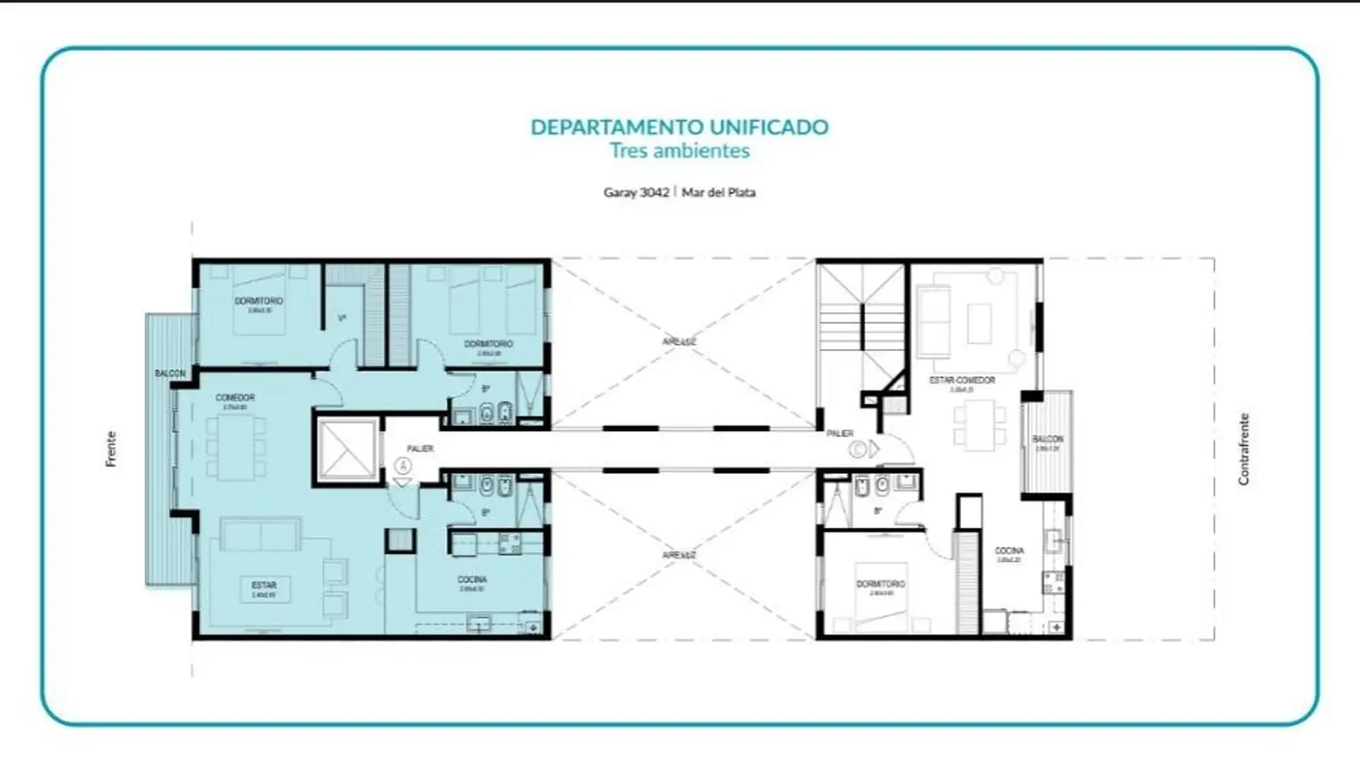 Departamento en Chauvin