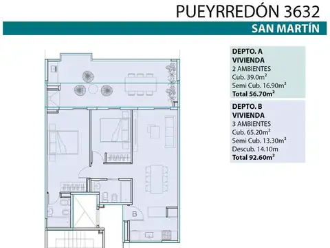 Departamento en Venta en General San Martín, USD 153.000