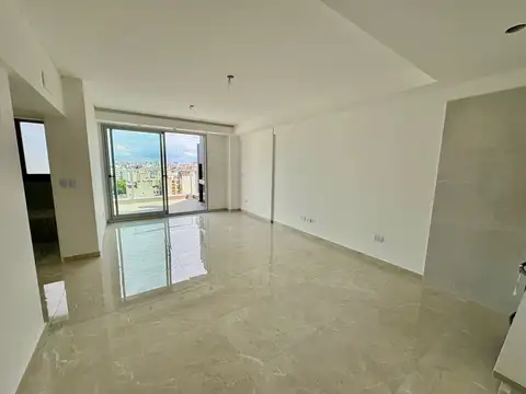 Departamento 2 ambientes con balcón terraza al frente  y parrilla. - Almagro