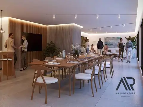 Departamento 2 ambientes con 1 baño