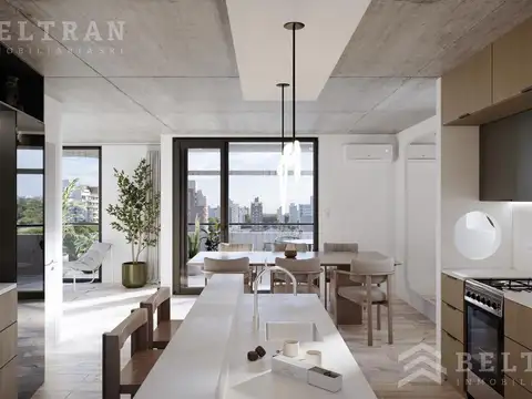 Departamento 3 ambientes con 2 baños