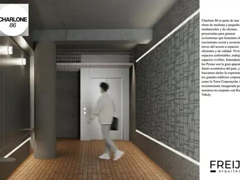 Oficina Monoambiente con 1 baño