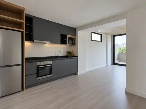 Monoambiente con balcón terraza de 9,5 m² en Villa Ortúzar