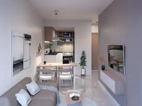 Departamento de 2 dormitorios al frente de oportunidad en Alberdi