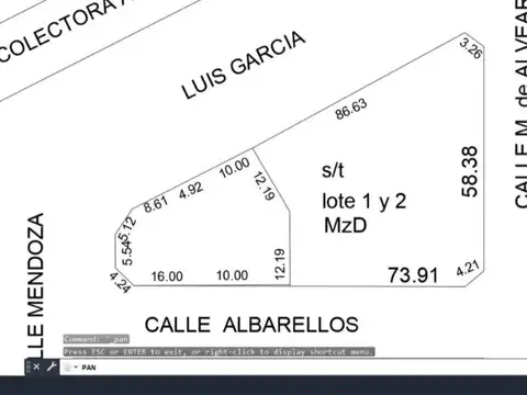 Terreno en Venta en Tigre Centro, USD 638.000