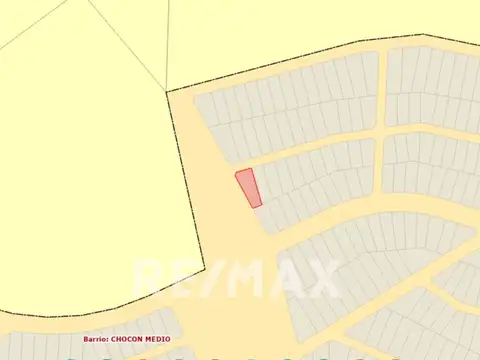 Terreno en Venta en Chocón Medio Sector Cañadón