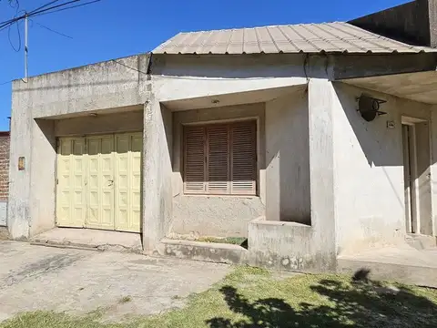 Casa con detalles a terminar