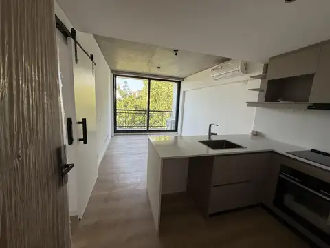 Dos ambientes en Belgrano con pileta
