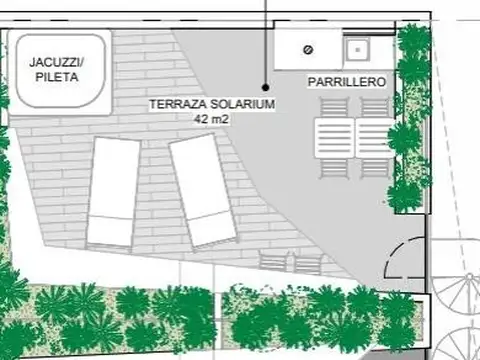 Departamento en Venta de 2 dormitorios