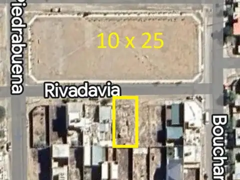 Terreno Baldio 10 x 25