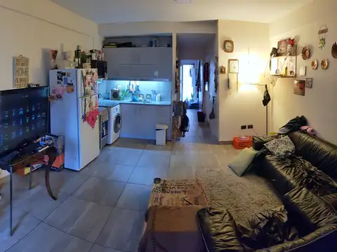 Departamento 2 ambientes con 1 baño