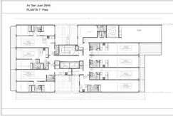 Edificio con unidades Estudio 1, 2, 3, 4 y 5 amb en Boedo