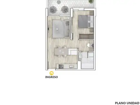 Departamento en Venta en Refinerias, Rosario