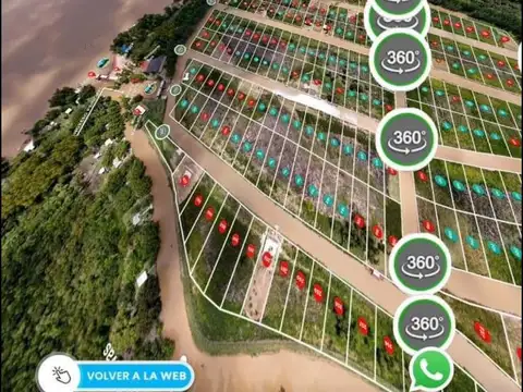 Terreno en Venta 40  mts Fondo