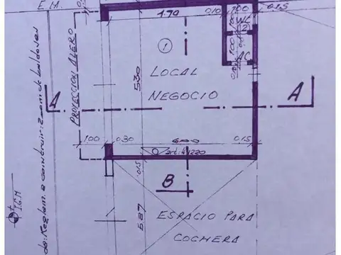 LOCAL DE NEGOCIO DE 39 M2 EN "FOCO COMERCIAL" SOBRE LOTE DE