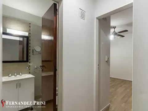 Departamento 2 ambientes con 1 baño
