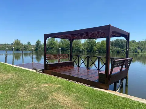 VENTA LOTE BARRIO NAUTICO ESCOBAR CON AMARRADERO APTO CREDITO ACEPTA PROPIEDAD EN PARTE DE PAGO