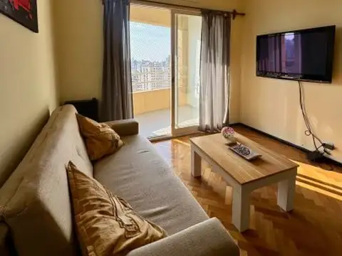 ALQUILER 2 AMBIENTES AMOBLADO , BALCON Y AMENITIES - AV. BELGRANO 3200 - ALMAGRO