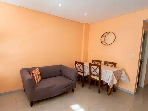 Departamento 2 ambientes con 2 baños