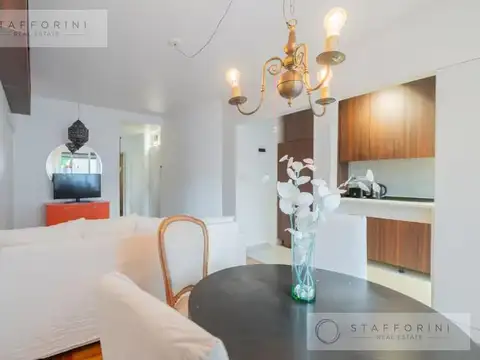 Departamento 2 ambientes con balcon terraza privada y parrilla en Belgrano
