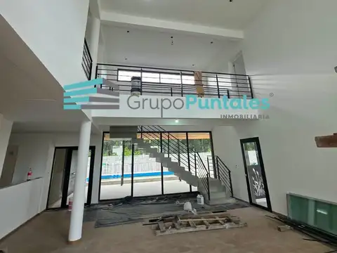 Casa a estrenar en Lagos de Canning 1 con amplio lote y piscina