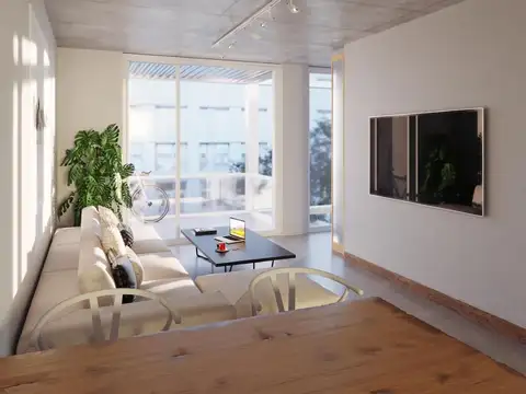 Departamento 2 ambientes con 1 baño