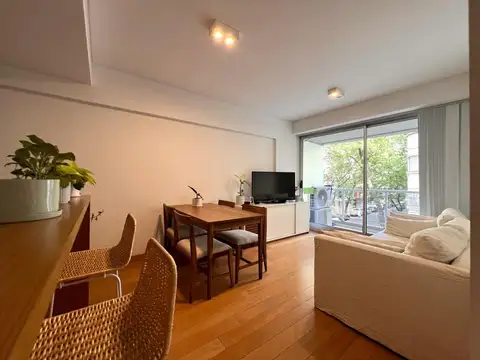 2 Ambientes con 2 baños, balcón y amenities!