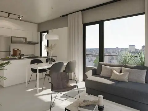 Departamento Monoambiente con 1 baño