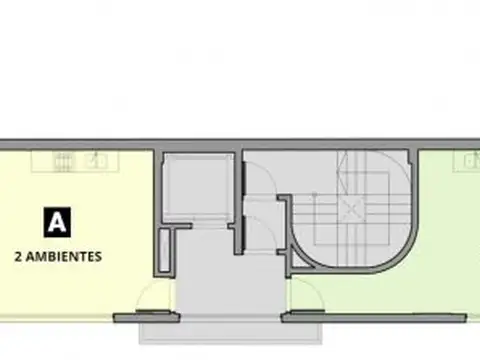 Departamento en Venta de 1 dormitorio