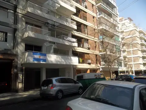 Departamento 2 ambientes al frente con balcon