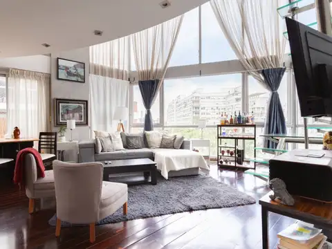 Departamento 2 ambientes con 3 baños