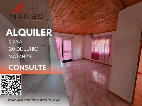 Casa en 20 De Junio