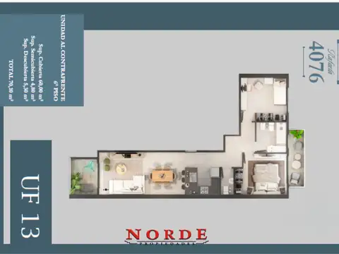 Departamento en Venta A Estrenar