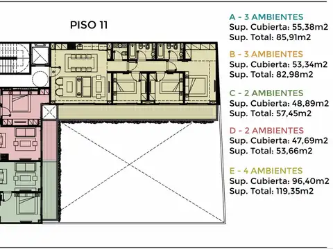 VENTA DEPTO 3 AMB C/ TERRAZA A ESTRENAR