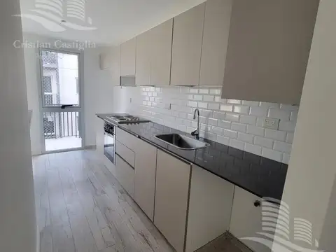 Departamento 2 ambientes con 1 baño