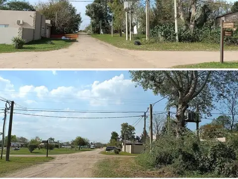 Lote en Esquina frente a plaza  de 500 m²