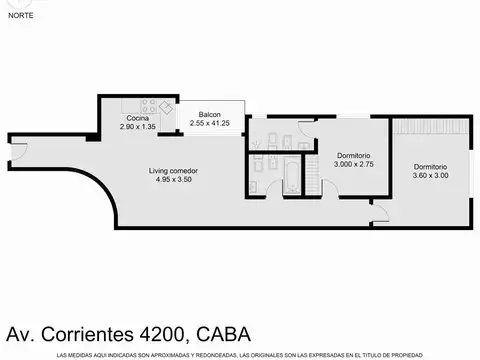 Departamento en Venta al Norte