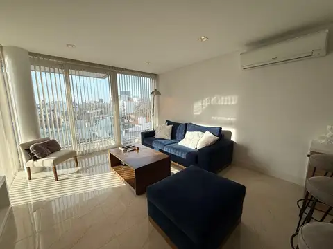 Departamento 2 ambientes con 2 baños