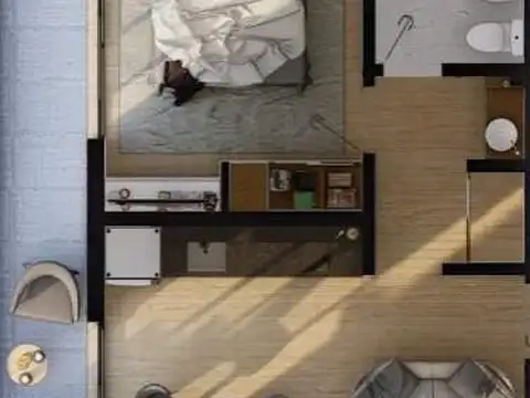 Dpto. en venta de un dormitorio en San Lorenzo Chico