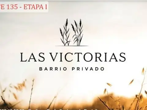 LOTE EN VENTA EN LAS VICTORIAS CANNING