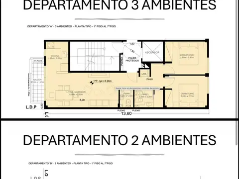 Departamento en Venta de 2 ambientes