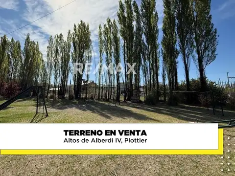 Terreno en venta Altos de alberdi plottier 