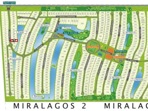Terreno en venta - 1250mts2 - Club Miralagos II, La Plata