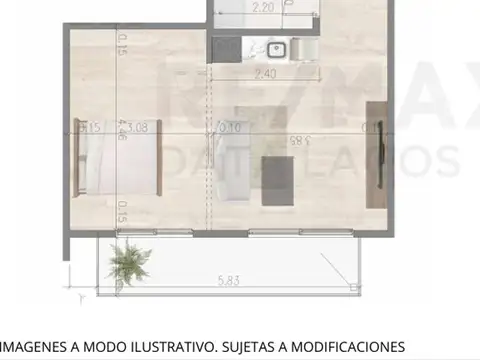 Departamento en Venta en Tigre Centro, USD 62.000