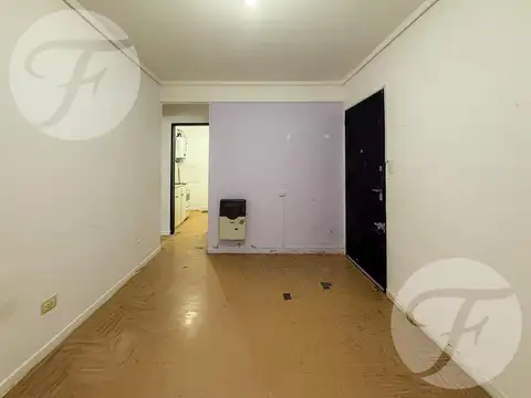 Departamento 2 ambientes con 1 baño