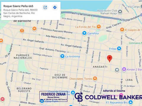 Departamento en Venta en San Carlos de Bariloche, USD 58.000