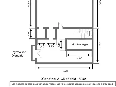 Oficina Monoambiente con 5 baños