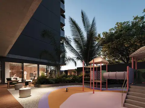 Departamento 2 ambientes con 1 baño